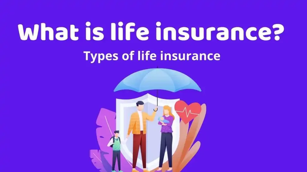 What is life insurance? Types of life insurance